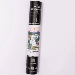 Winter Wonderland by Hebe Studio, A Paint By Number Kit Size 16” X 20” Canvas